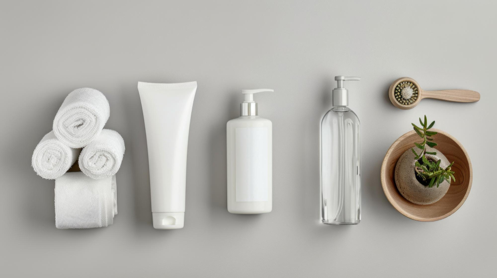 hotel shampoo packaging